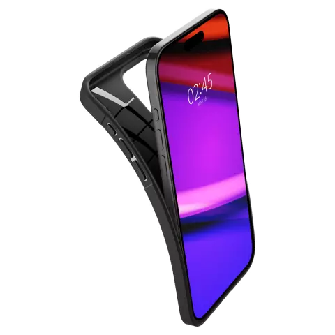 Coque Spigen Core Armor compatible avec iPhone 15 Pro - Noir