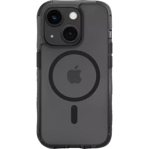 Coque Laut Crystal Matter X compatible avec iPhone 15 - Noir