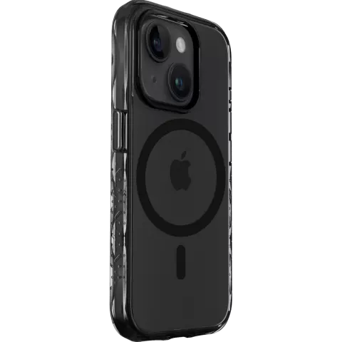 Coque Laut Crystal Matter X compatible avec iPhone 15 - Noir