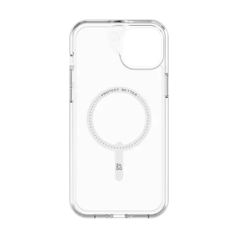 &Eacute;tui Crystal Palace Snap de ZAGG pour iPhone 14 Plus et iPhone 15 Plus - Transparent