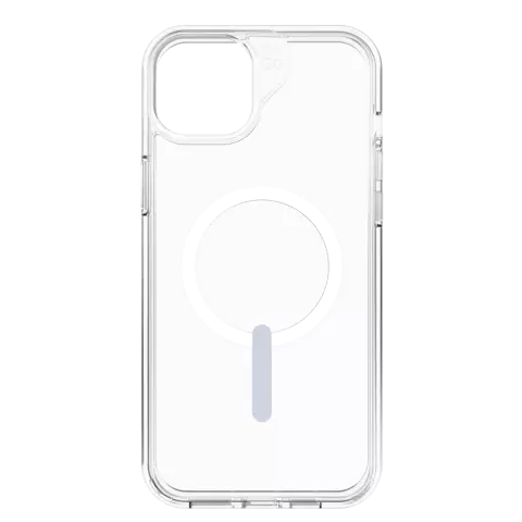 ZAGG Crystal Palace Snap Case compatible avec iPhone 14 Plus et iPhone 15 Plus - Transparent