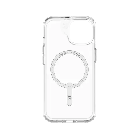Coque ZAGG Crystal Palace Snap compatible avec iPhone 15 - Transparente