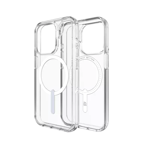 Coque ZAGG Crystal Palace Snap compatible avec iPhone 15 Pro - Transparente