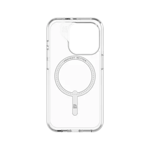 Coque Crystal Palace Snap de ZAGG pour iPhone 15 Pro - Transparente