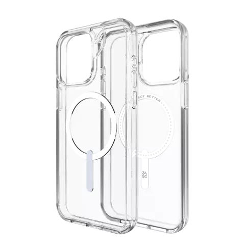 Coque ZAGG Crystal Palace Snap compatible avec iPhone 15 Pro Max - Transparente