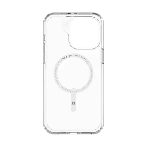 Coque ZAGG Crystal Palace Snap compatible avec iPhone 15 Pro Max - Transparente