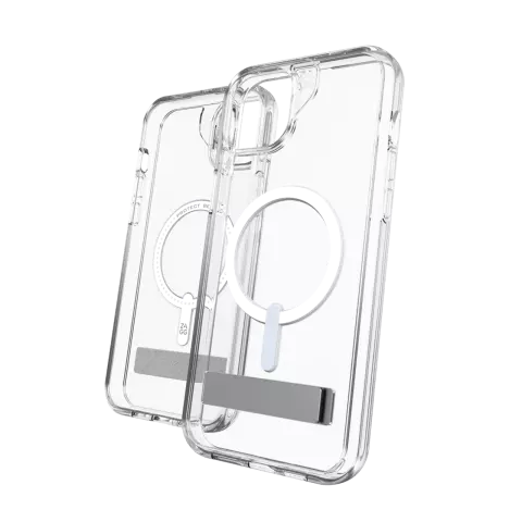 Coque ZAGG Crystal Palace Snap KS compatible avec iPhone 15 Plus - Transparente