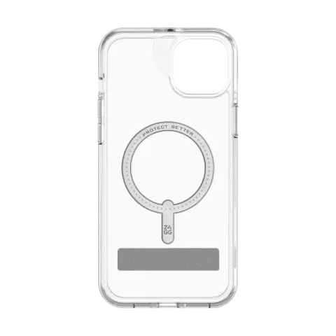 Coque ZAGG Crystal Palace Snap KS compatible avec iPhone 15 Plus - Transparente