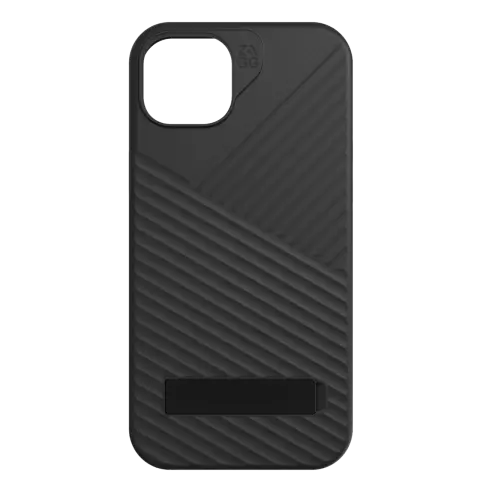 Coque ZAGG Denali Snap KS compatible avec iPhone 14 Plus et iPhone 15 Plus - Noir