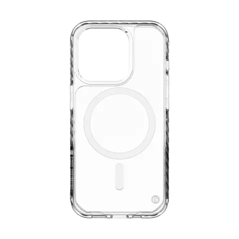 Coque CLCKR Diamond Magnet compatible avec iPhone 15 Pro - Transparente