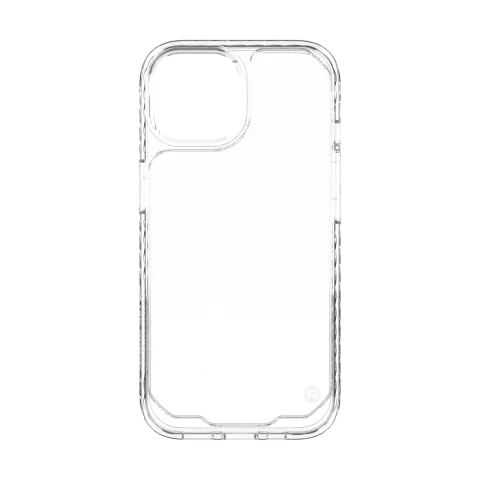 Coque CLCKR Diamond non magn&eacute;tique compatible avec iPhone 15 - Transparente