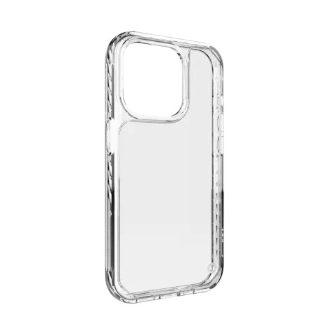 Coque CLCKR Diamond non-Magn&eacute;tique pour iPhone 15 Pro - Transparente