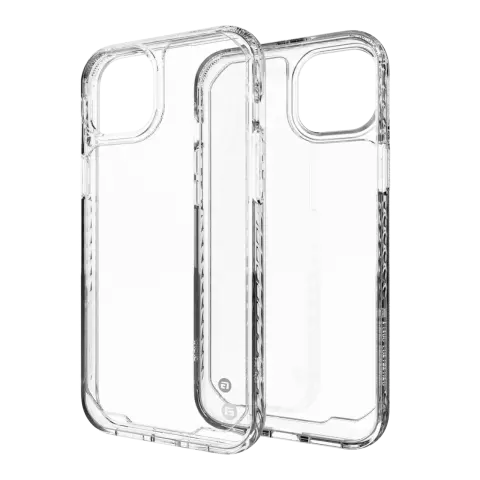 Coque CLCKR Diamond non-Magn&eacute;tique pour iPhone 15 Plus - Transparente
