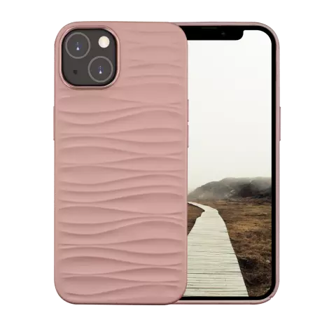 dbramante1928 Coque Dune compatible avec iPhone 14 - Rose