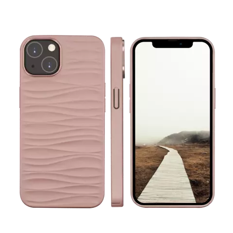 dbramante1928 Coque Dune compatible avec iPhone 14 - Rose