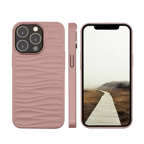 dbramante1928 Coque Dune compatible avec iPhone 14 Pro - Rose