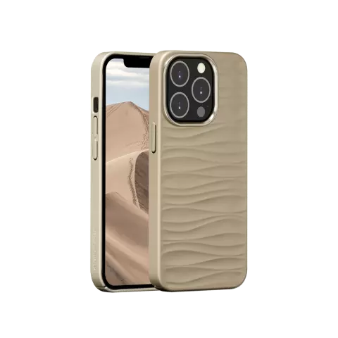 dbramante1928 Coque Dune compatible avec iPhone 14 Pro - Sable