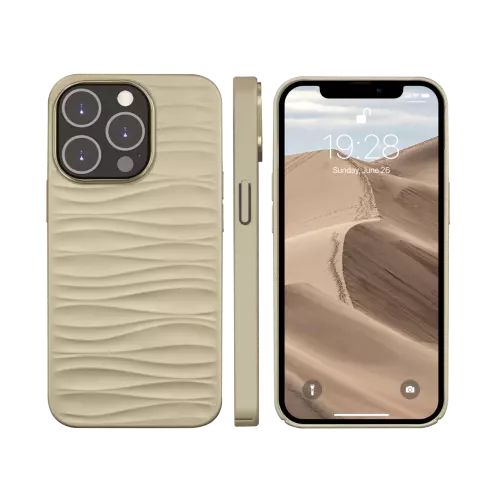 dbramante1928 Coque Dune compatible avec iPhone 14 Pro - Sable