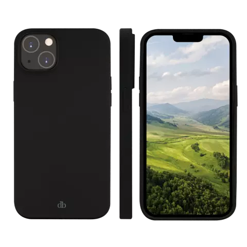 dbramante1928 Coque Groenland compatible avec iPhone 14 - Noir