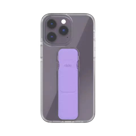 Coque transparente CLCKR Gripcase pour iPhone 14 Pro Max - Violet