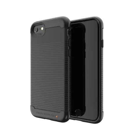 Coque Gear4 Havana compatible avec iPhone 6, 6s, 7, 8, SE 2020 et SE 2022 - Noir