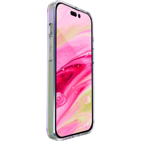 Coque Laut Holo compatible avec iPhone 14 Plus - Color&eacute;e