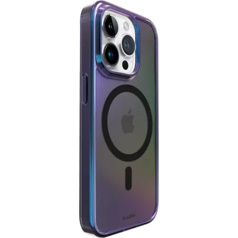 Coque Laut HOLO compatible avec iPhone 15 Pro - Noir