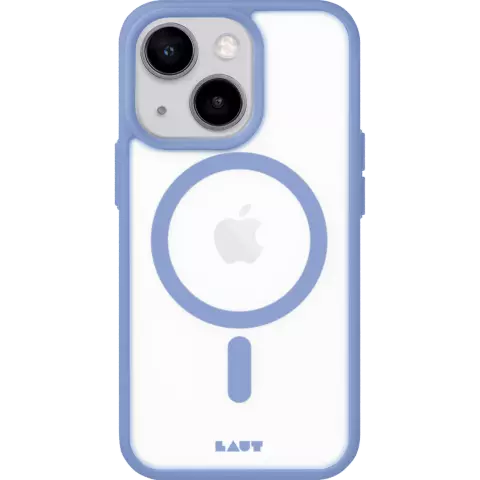 Coque Laut Huex Protect compatible avec iPhone 14 - Bleu