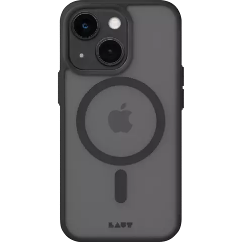 Coque Laut HUEX PROTECT pour iPhone 15 - Noir
