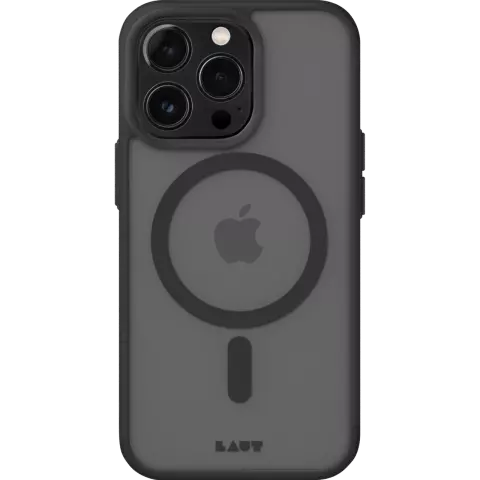 Coque Laut HUEX PROTECT pour iPhone 15 Pro - Noir
