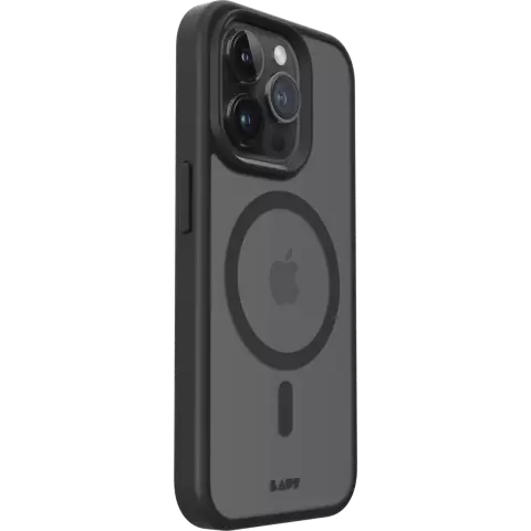 Coque Laut HUEX PROTECT pour iPhone 15 Pro - Noir