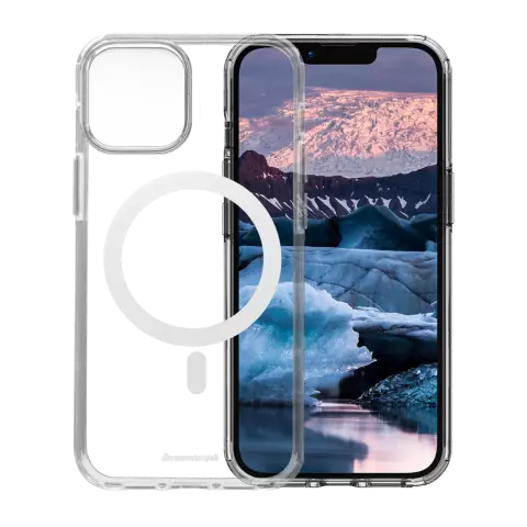 dbramante1928 Coque Magnetique Islande Pro pour iPhone 13 - Transparente