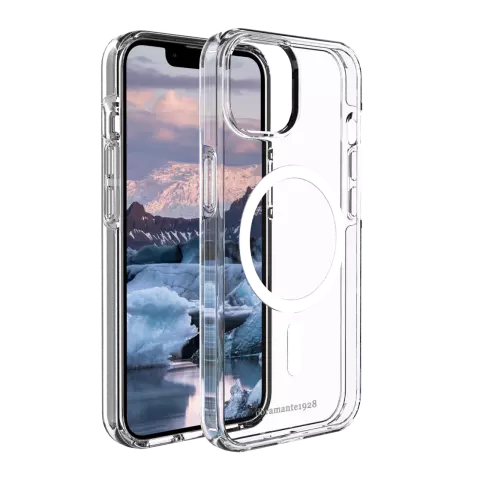dbramante1928 Coque Magnetique Islande Pro compatible avec iPhone 14 - Transparente