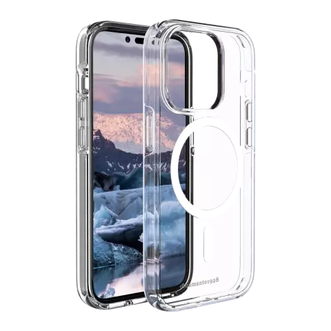 dbramante1928 Coque magn&eacute;tique Islande Pro pour iPhone 14 Pro - Transparente