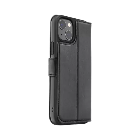 &Eacute;tui portefeuille en cuir FLAVR &Eacute;tui recycl&eacute; compatible avec iPhone 15 - Noir