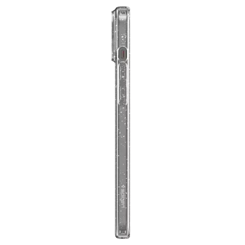 Coque Spigen Liquid Crystal Glitter compatible avec iPhone 15 - Transparente