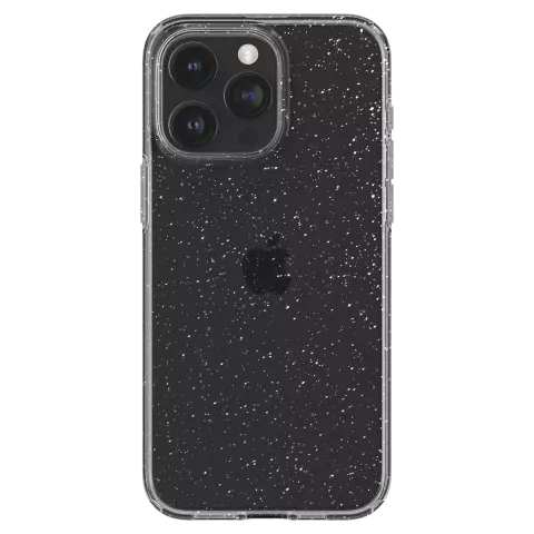Coque Spigen Liquid Crystal Glitter pour iPhone 15 Pro - Transparente