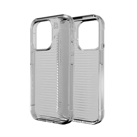 ZAGG &Eacute;tui de luxe compatible avec iPhone 15 Pro - Transparent