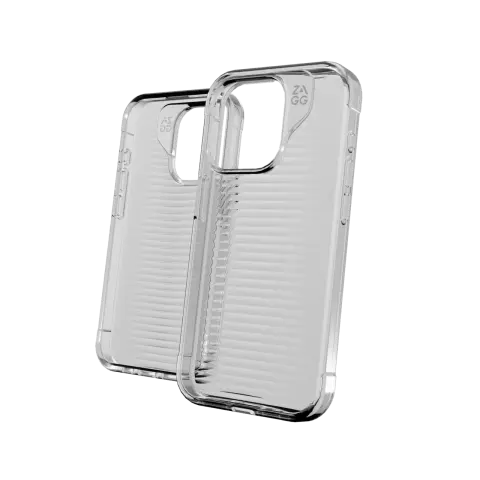ZAGG &Eacute;tui de luxe compatible avec iPhone 15 Pro - Transparent
