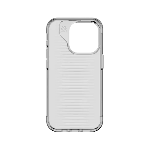 ZAGG &Eacute;tui de luxe compatible avec iPhone 15 Pro - Transparent