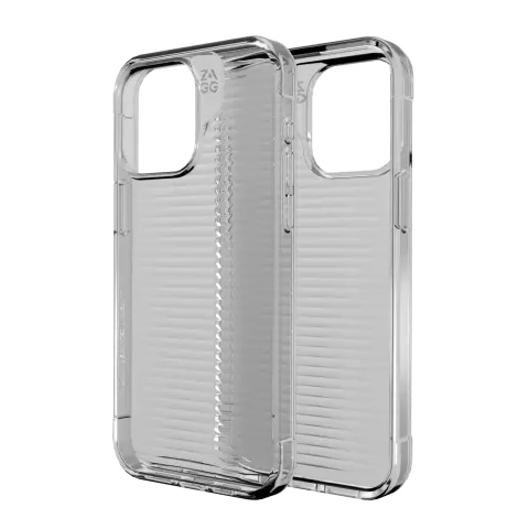 Coque de luxe ZAGG pour iPhone 15 Pro Max - Transparente