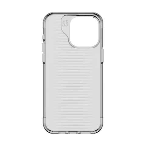 Coque de luxe ZAGG pour iPhone 15 Pro Max - Transparente