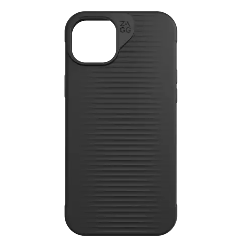 ZAGG Luxury Snap case compatible avec iPhone 15 Plus - Noir
