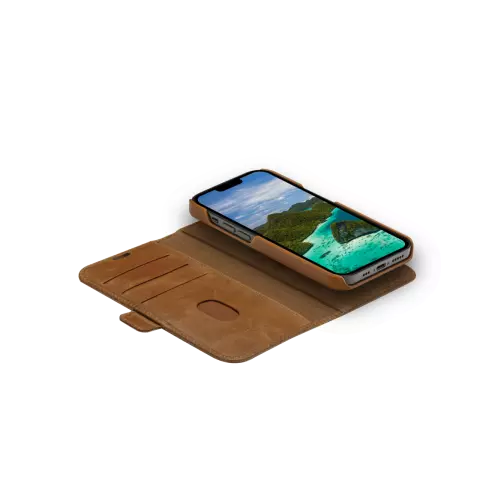dbramante1928 Coque Lynge compatible avec iPhone 14 Pro - Marron