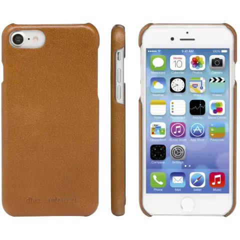 dbramante1928 Coque Lynge compatible avec iPhone 6, 6s, 7, 8, SE 2020 et SE 2022 - Sable