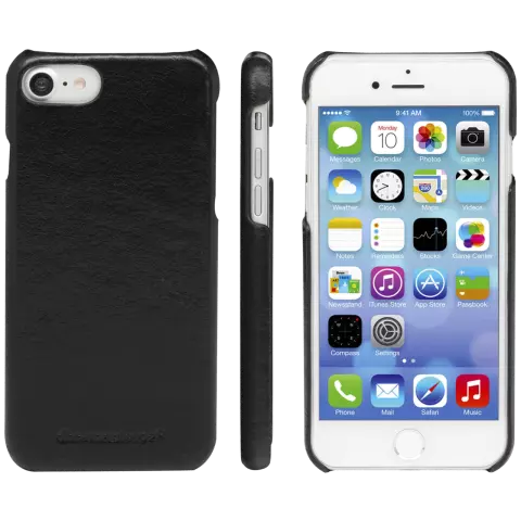 dbramante1928 Coque Lynge pour iPhone 6, 6s, 7, 8, SE 2020 et SE 2022 - Noir