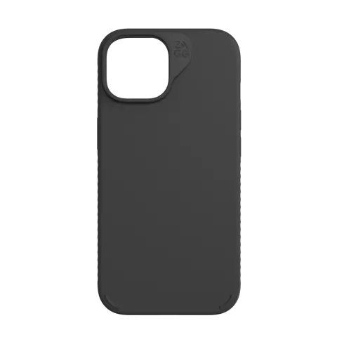 Coque ZAGG Manhattan Snap pour iPhone 13, iPhone 14 et iPhone 15 - Noir