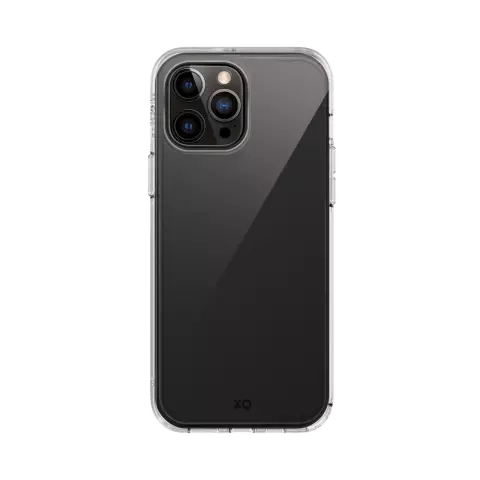 Xqisit NP Antishock Case Anti Bac Coque recycl&eacute;e compatible avec iPhone 15 Pro - Transparent