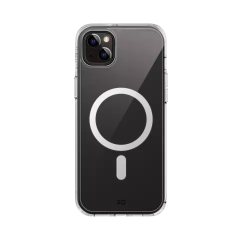 Xqisit NP Antishock Case Antibac Magnet Coque recycl&eacute;e pour iPhone 15 - Transparent