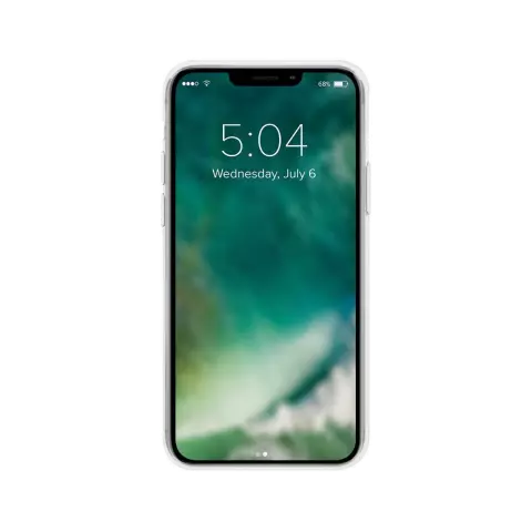 Xqisit NP Flex Case Anti Bac compatible avec iPhone 13 mini - Transparent